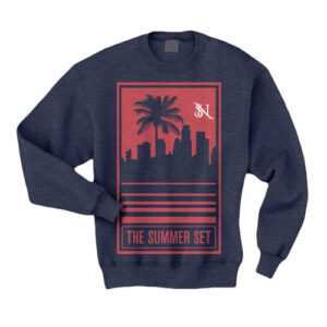 Stylenest Unisex Navy “The Summer Set” Graphic Sweatshirt