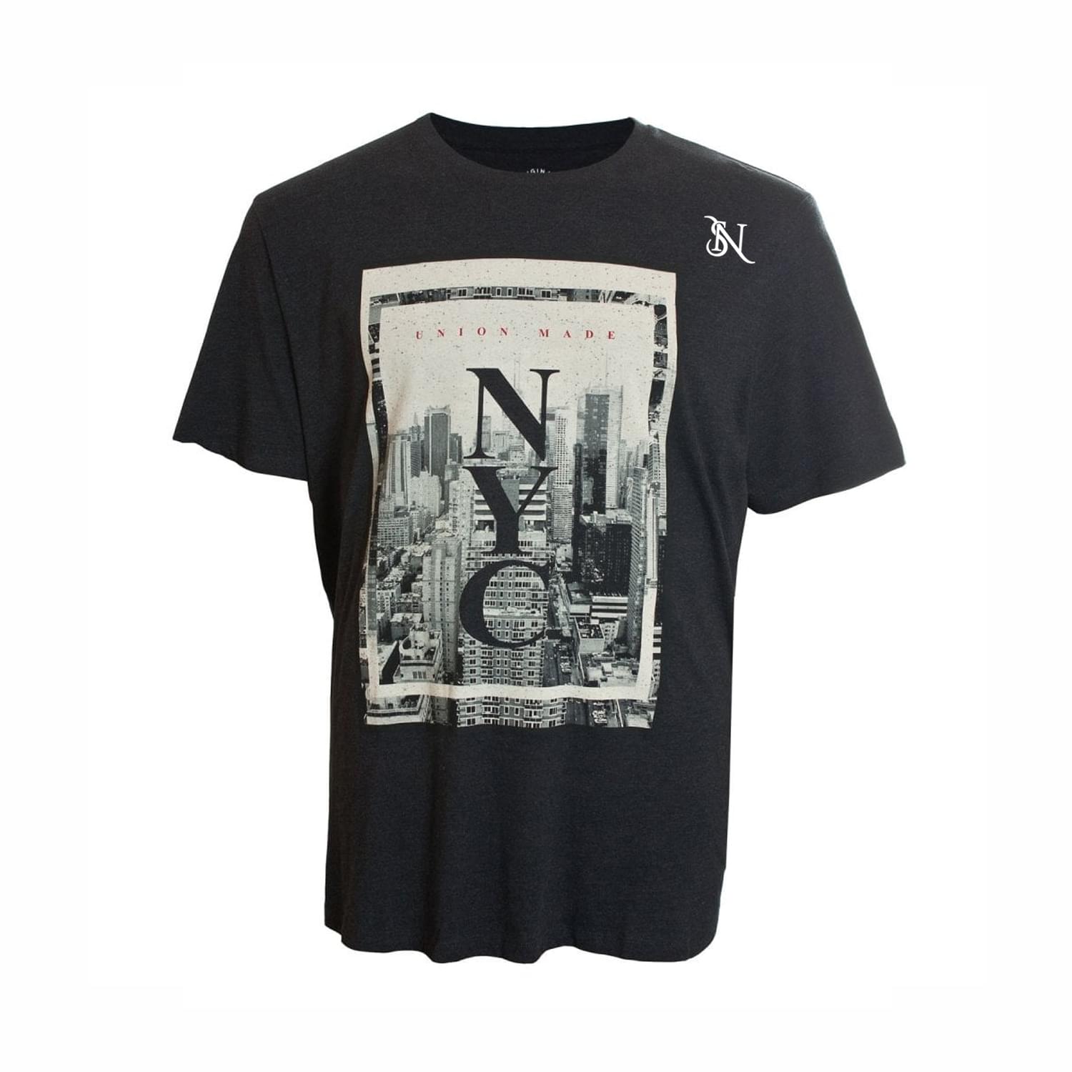 NYC Graphic Black Menβs T-Shirt