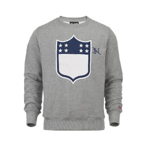 Stylenest Unisex Grey Shield Logo Sweatshirt