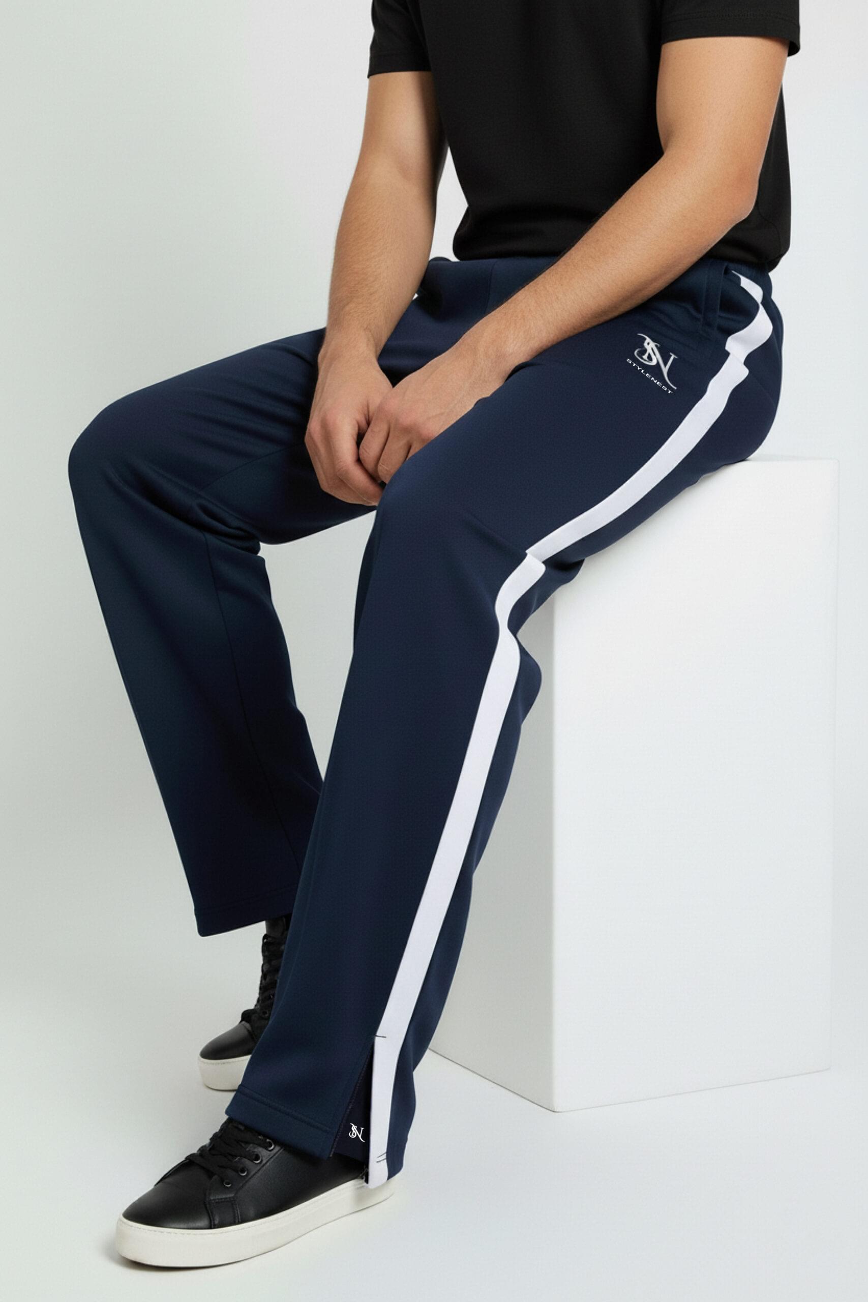 Stylish Micro Stretch Trouser with Convertible Zip Bottom .